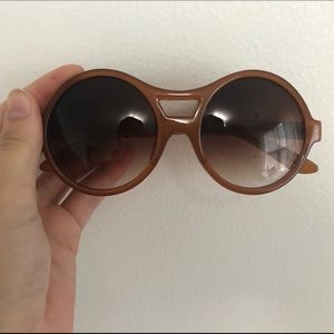 Anthropologie Round Sunglasses, 50 mm